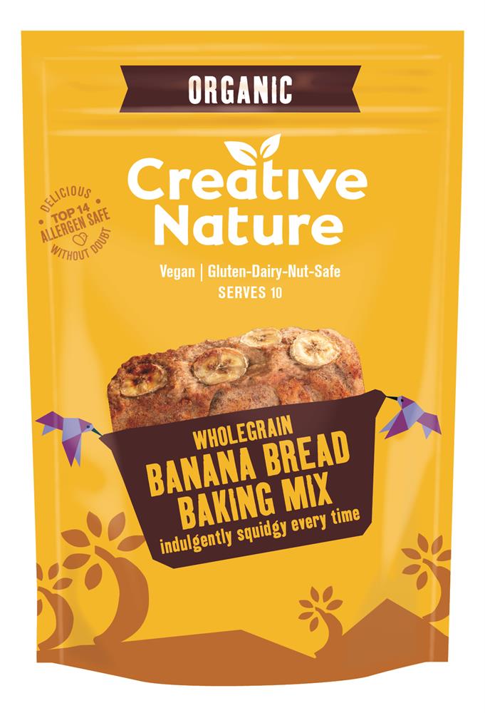 Creative Nature Organic Banana Bread Mix 250g