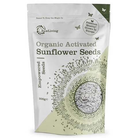 Raw Living Activated Sunflower Seeds - 200g