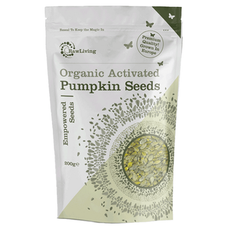 Raw Living Activated Pumpkin Seeds 200g