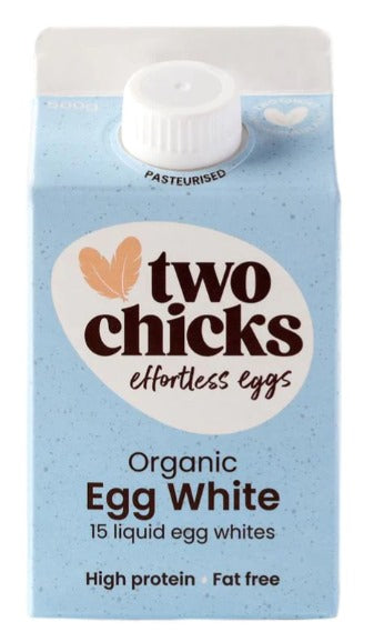 Two Chicks Organic Free Range Liquid Egg White 500g