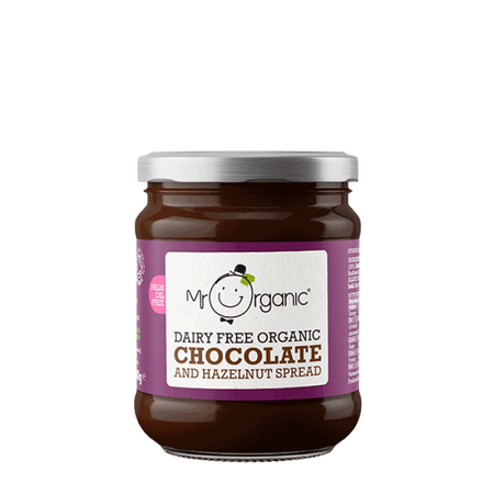 Mr. Organic Dairy Free Chocolate & Hazelnut Spread 200g - Vegan