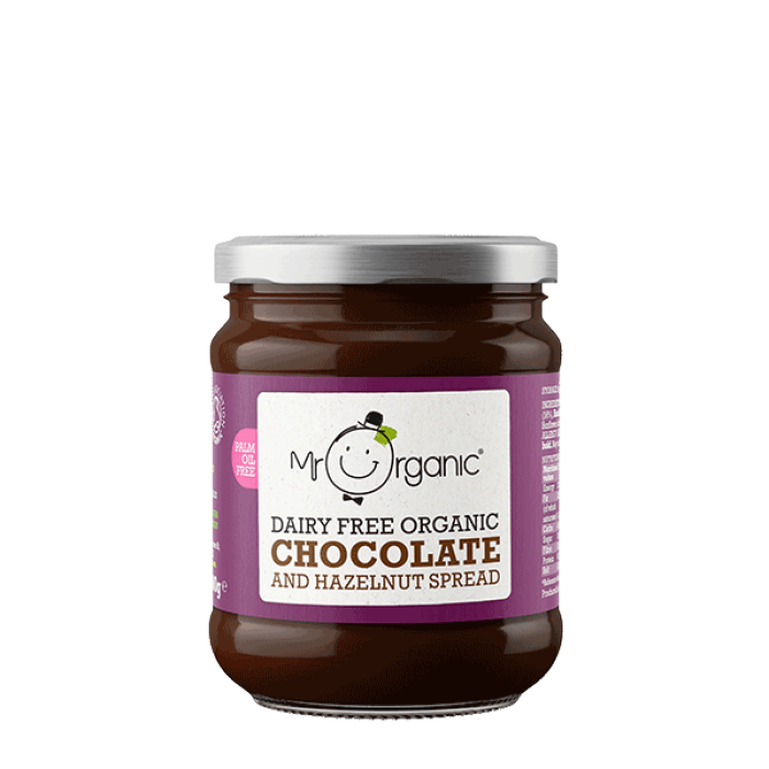 Mr. Organic Dairy Free Chocolate & Hazelnut Spread 200g - Vegan