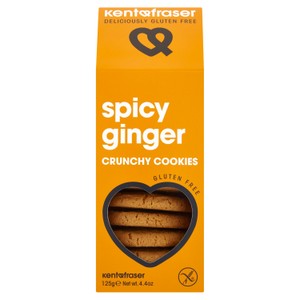 Kent and Fraser Ginger Crunchy Cookie - 125g