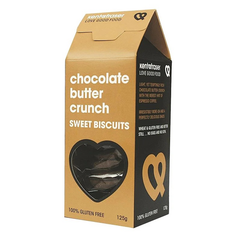 Kent and Fraser Chocolate Butter-Crunch with Dark Cocoa - 125g