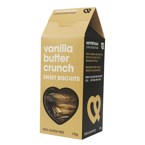 Kent and Fraser Creamy Butter Vanilla Biscuit - 125g