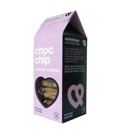 Kent and Fraser Choc Chip Cookie with Cocoa-rich - 125g