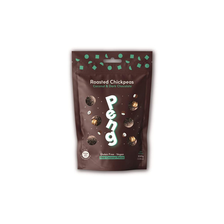 Peng Coconut and Dark Chocolate Roasted Chickpeas Snack 110g