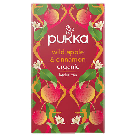 Pukka Organic Wild Apple Cinnamon with Ginger 4x20bgs
