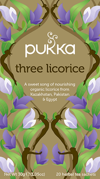 Pukka Organic Three Licorice Tea 20bgs