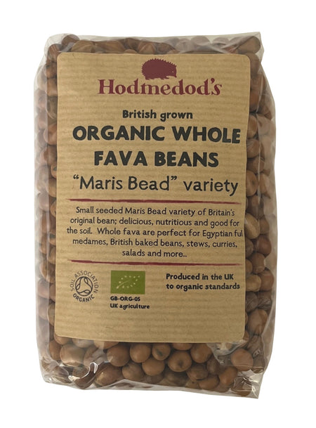 Hodmedod's Organic Whole Fava Beans (broad beans) 500g