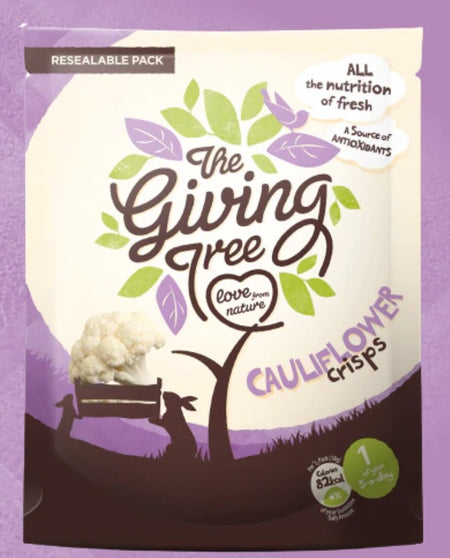 Giving Tree Snacks Freeze Dried Cauliflower Crisps 18g