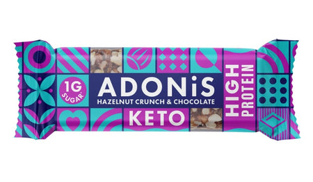 Adonis Hazelnut & Choc Protein Bar 45g