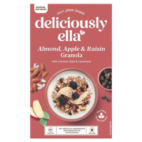 Deliciously Ella Almond, Apple & Raisin Granola - 400g