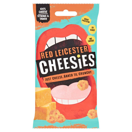 Cheesies  Crunchy Popped Cheese Red Leicester 20g