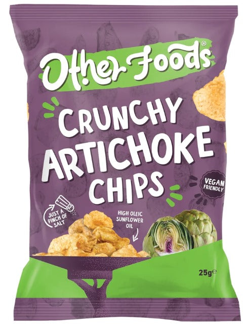 Other Foods Crunchy Artichoke Chips 25g