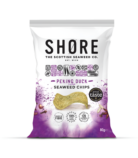 Shore Scottish Seaweed Chips Asian Peking - 80g