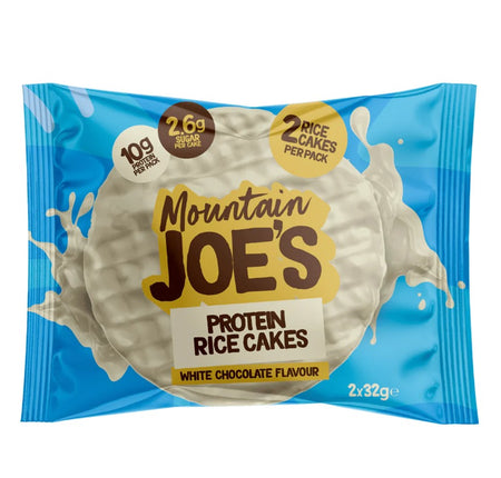 Mountain Joe's Protein Rice Cakes White Chocolate 32g