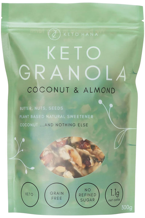 Keto Hana Coconut & Almond (butter) Granola 300g