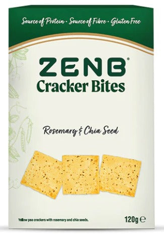 ZENB Rosemary & Chia Seed Cracker Bites 120g