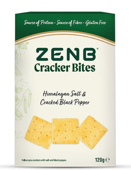 ZENB Salt and Pepper Cracker Bites 120g