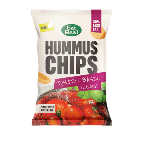 Eat Real Tomato & Basil Hummus Chips 110g