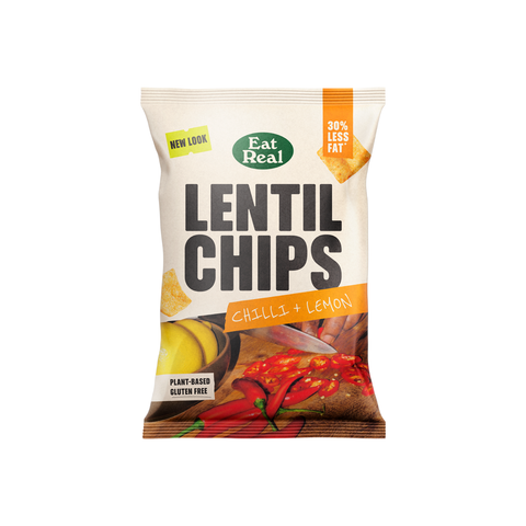 Eat Real Realest Chilli & Lemon Lentil Chips - 95g