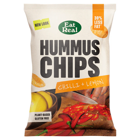 Eat Real Realest Chilli & Lemon Hummus Chips - 110g