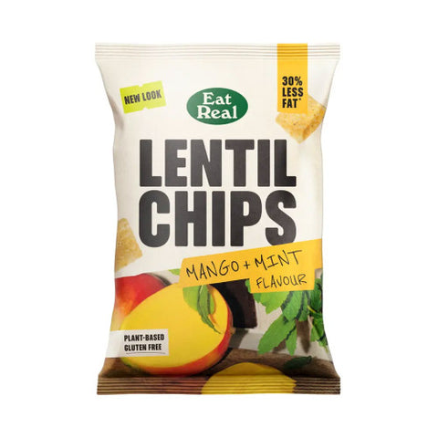 Eat Real Lentil Chips Mango & Mint - 95g