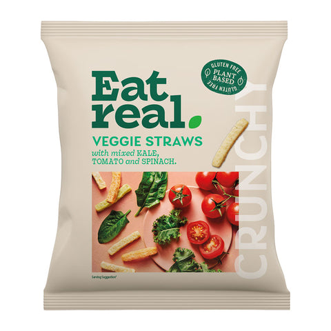 Eat Real Veggie Straws Sea Salt - 45g