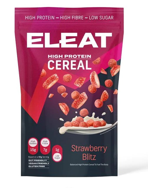 ELEAT Strawberry Blitz High Protein Cereal 250g