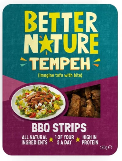 Better Nature BBQ Tempeh Strips 180g