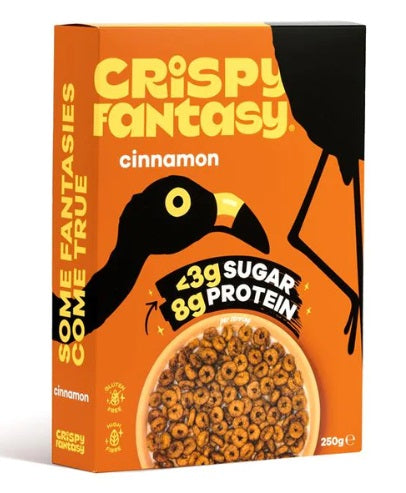 Crispy Fantasy Cinnamon - High Protein Cereal 250g
