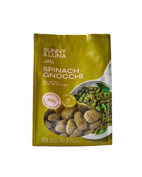 Sunny & Luna Spinach Gnocchi With Fresh Cauliflower 350g