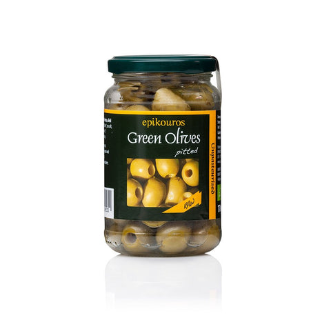 Epikouros Green Olives Pitted - 170g