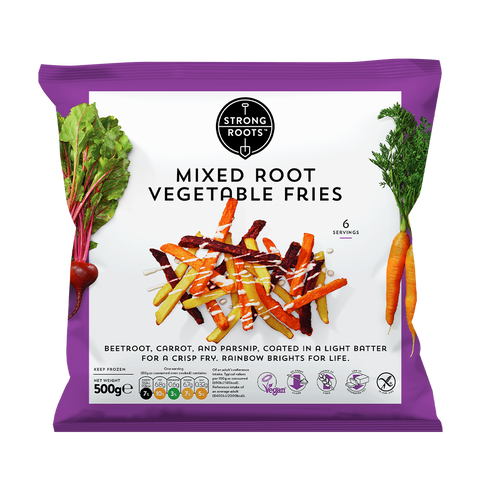 Strong Roots Mixed Root Vegetable Fries 500g