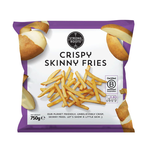 Strong Roots Crispy Skinny Fries 750g