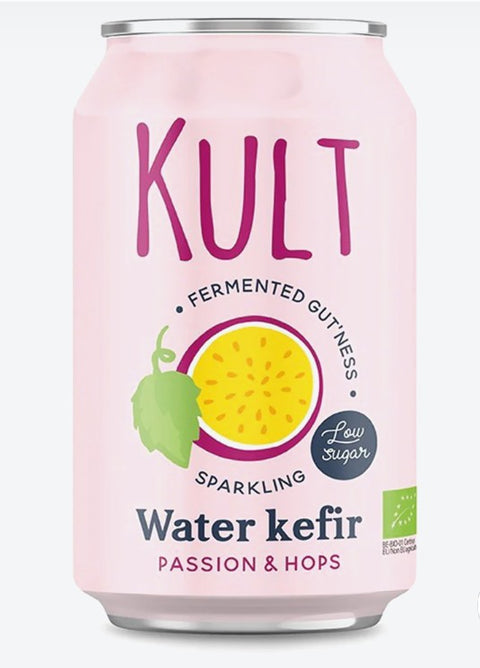 Kult Water Kefir Passion Hops - 330ml