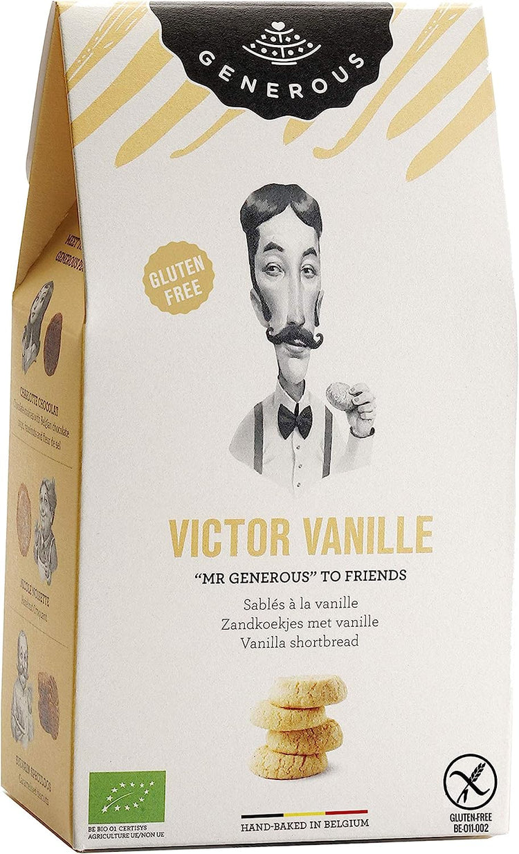 Generous Vanilla Shortbread 100g