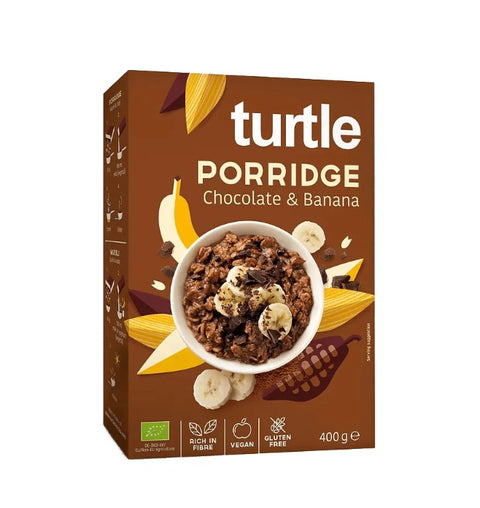 Turtle Porridge Bio Chocolate & Banana Gluten Free - 400g