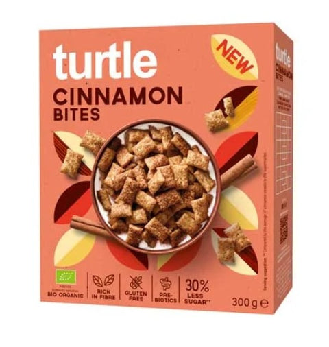 Turtle Cinnamon Bites Bio Gluten Free - 300g