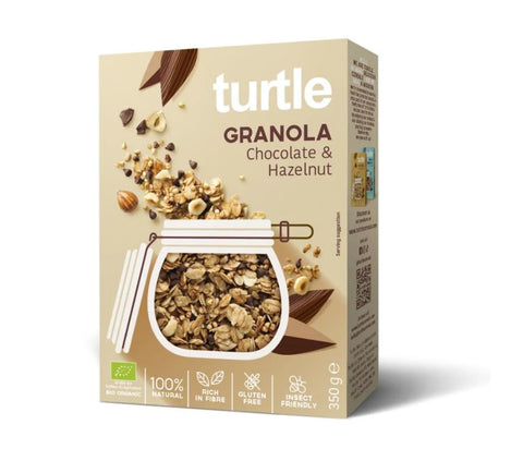 Turtle Granola Chocolate & Hazelnut Bio - 350g