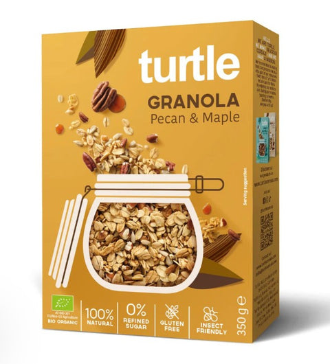 Turtle Granola Pecan & Maple Bio - 350g
