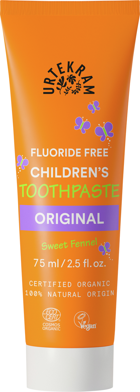 Urtekram Organic Childrens Original Toothpaste Sweet Fennel 75ml