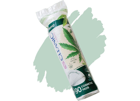 Cleanic Cotton Pads Natural Hemp 90pcs