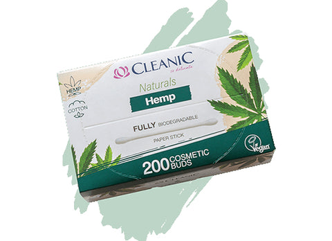 Cleanic Cotton Buds Natural Hemp 200pcs