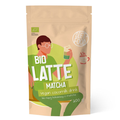 Diet Food Bio Latte Matcha - 200g
