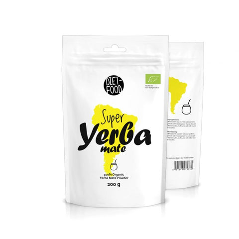 Diet Food Bio Herbata Yerba Mate Powder - 200g