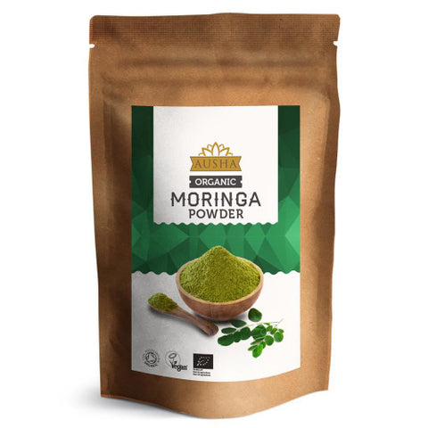 Ausha Organic Moringa Powder - 100g