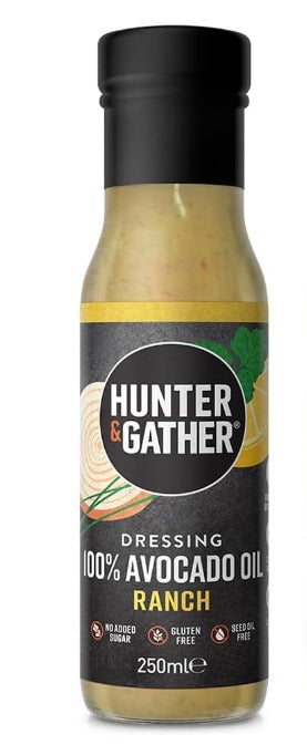 Hunter and Gather 100% Avocado Oil Ranch Dressing 250ml
