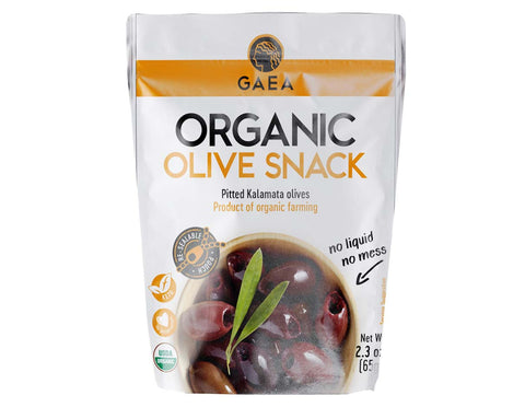 Gaea Organic Pitted Kalamata Olives - 65g